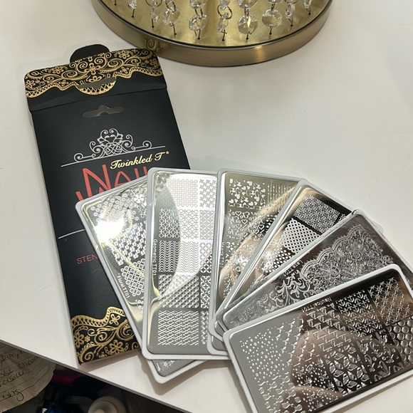 twinkle Other - Nail stamp plates by twinkle 6 new no box